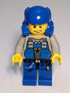 LEGO Minifigure-Power Miner: Doc-Power Miners-PM033-Creative Brick Builders